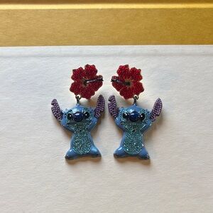 Stitch earrings
